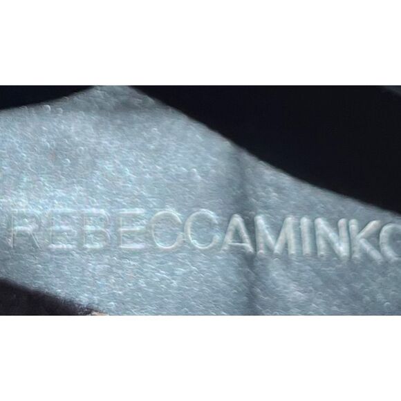 Rebecca Minkoff Black Leather Ankle Boots Zip Closure on Inside Ankle Size 9.5 - Picture 14 of 14